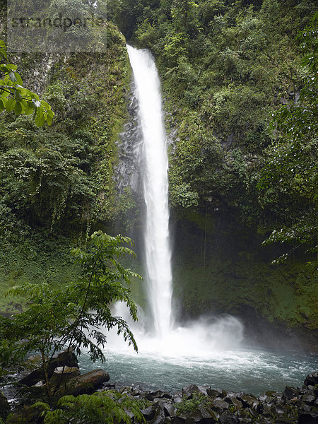 Wasserfall Fortuna  La Catarata de la Fortuna  La Fortuna  Costa Rica  Zentralamerika