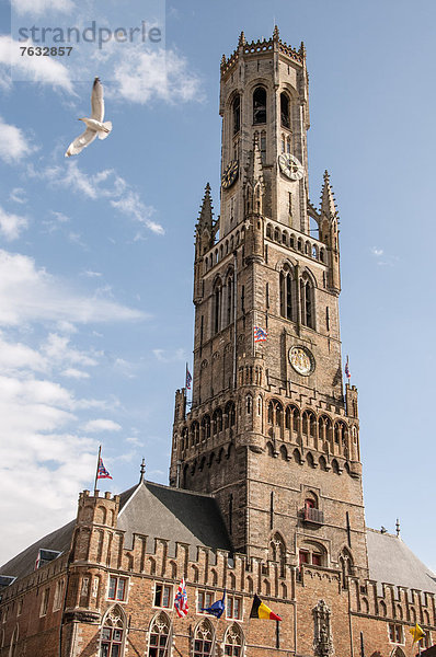 Belfried-Turm in Brügge  Belgien