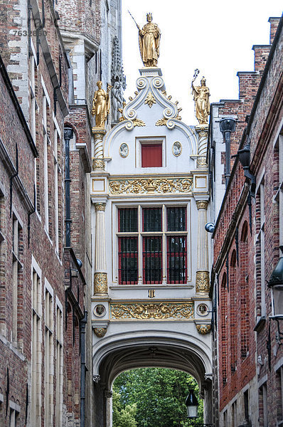 Rathaus in Brügge  Belgien