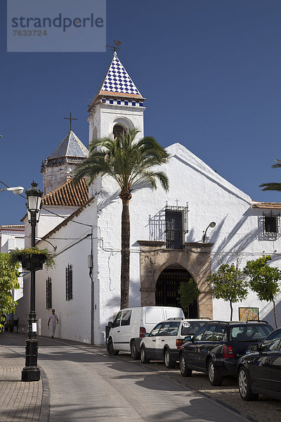 Wallfahrtskapelle Santo Cristo de la Vera Cruz  Marbella  Costa del Sol  Andalusien  Spanien  Europa  ÖffentlicherGrund