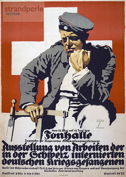 Europa  Werbung  Militär  Soldat  Veranstaltung  Poster  Krieg  Heer  deutsch  Deutschland  München  Schweiz