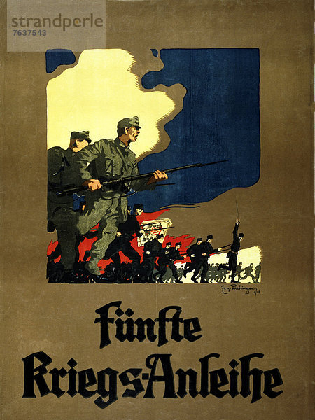 Europa  Kredit  Werbung  Militär  Soldat  Poster  Krieg  Zuneigung  Heer  Österreich  österreichisch