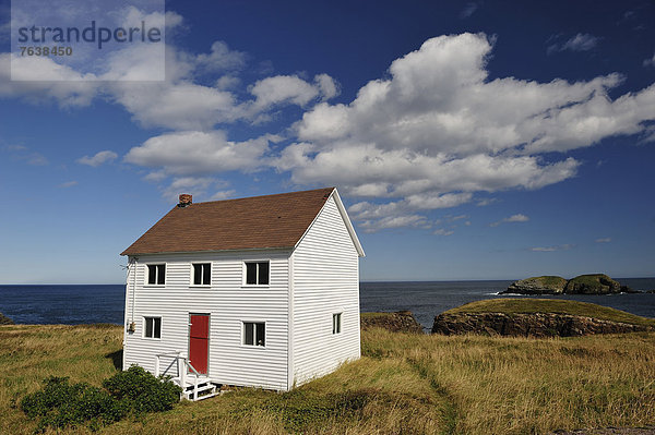 Wohnhaus Landschaft Küste Neufundland Kanada