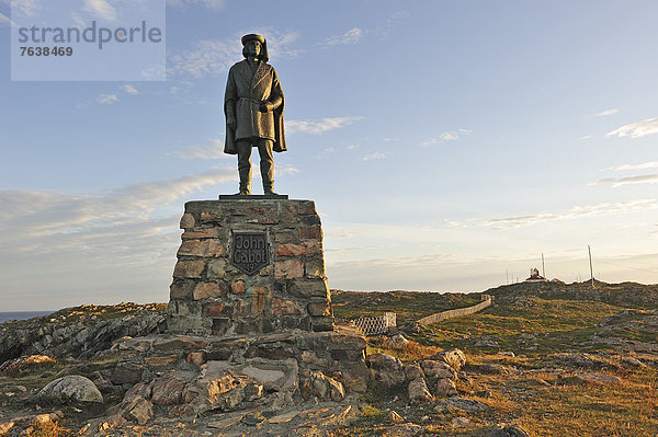 Statue  Neufundland  Cape Bonavista  Kanada