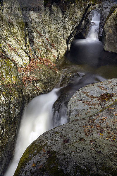 Vereinigte Staaten von Amerika  USA  Wasser  Ostküste  Amerika  Bach  Nordamerika  Wasserfall  Neuengland  Schlucht  Vermont