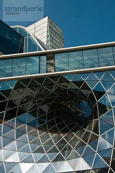 Einkaufszentrum  Europa  Glas  Architektur  Fassade  Frankfurt am Main  Hessen  Deutschland  modern  MyZeil