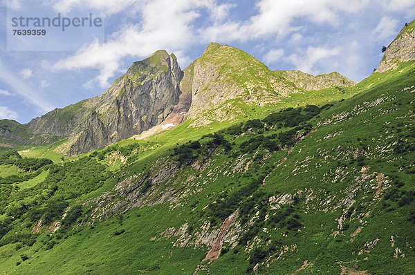 Landschaftlich schön  landschaftlich reizvoll  Europa  Berg  Landschaft  Alpen  Bayern  Deutschland