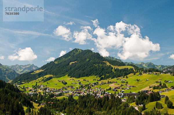 Landschaftlich schön  landschaftlich reizvoll  Europa  Berg  Landschaft  Österreich  Hirschegg  Kleinwalsertal  Vorarlberg