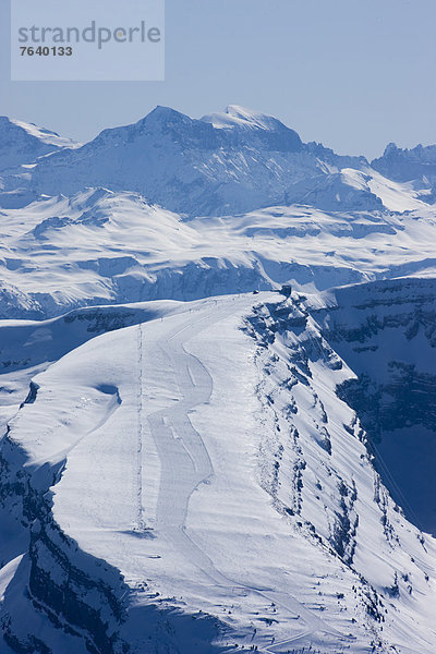 Europa  Berg  Winter  Ski  Hang  Schnee  Schweiz