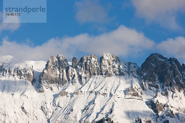 Europa Berg Schnee Schweiz