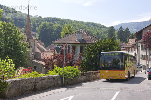 Europa Urlaub Kirche Religion öffentlicher Ort Schweiz Tourismus Straßenverkehr
