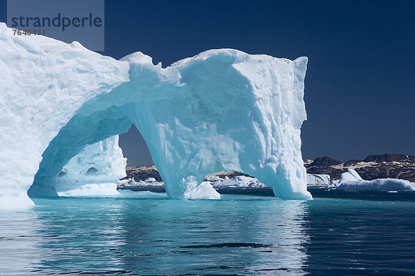 Kälte  Eisberg  weiß  Eis  Anordnung  Natur  blau  Grönland