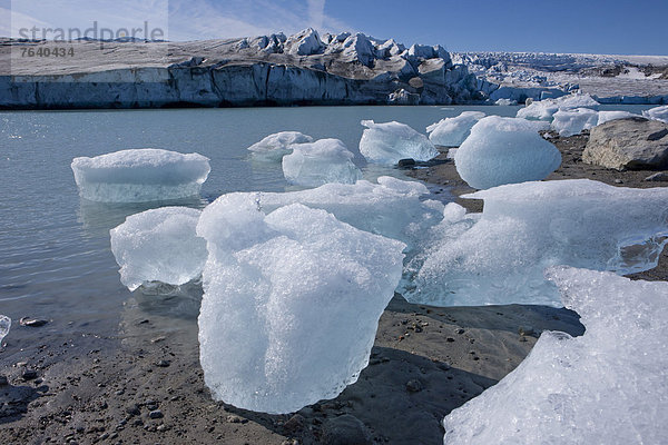 Eisschicht  Eis  Natur  Moräne  Grönland