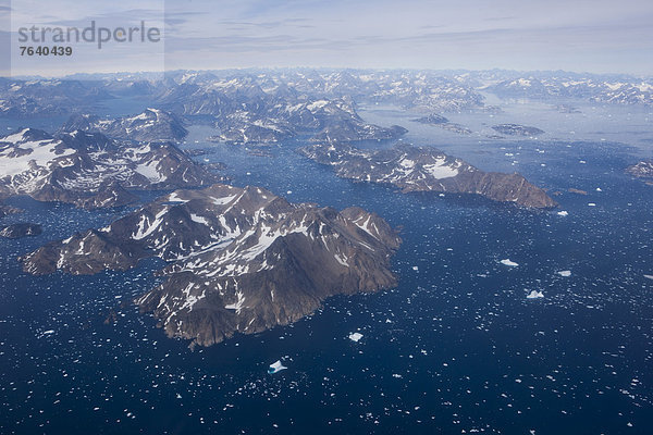 Berg  Meer  Eisberg  Atlantischer Ozean  Atlantik  Grönland