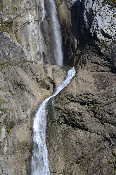 Alpen Wasserfall Westalpen Schweiz Schweizer Alpen