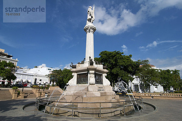 leer  Skulptur  niemand  Geschichte  Monument  Kunst  Kultur  Statue  Figur  Karibik  Puerto Rico  Antillen  Columbus  Große Antillen  Erinnerung  San Juan  Geschicklichkeit