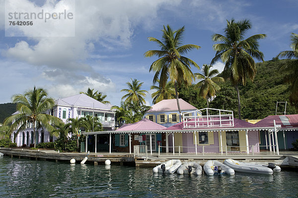 Hafen  Jachthafen  Insel  Karibik  Britische Jungferninseln  Tortola  Virgin Islands