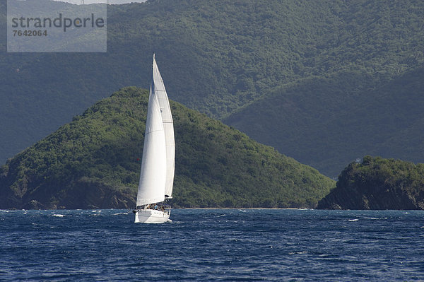 Segeln  Boot  Meer  Yacht  Karibik  Britische Jungferninseln  Virgin Islands