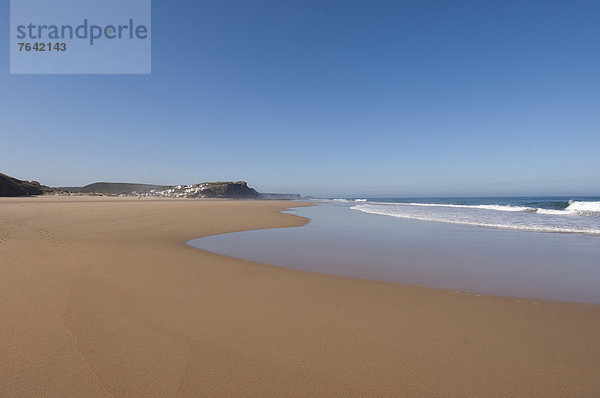 Landschaftlich schön  landschaftlich reizvoll  Europa  Strand  Landschaft  Steilküste  Küste  Meer  Sand  Sandstrand  Algarve  Portugal