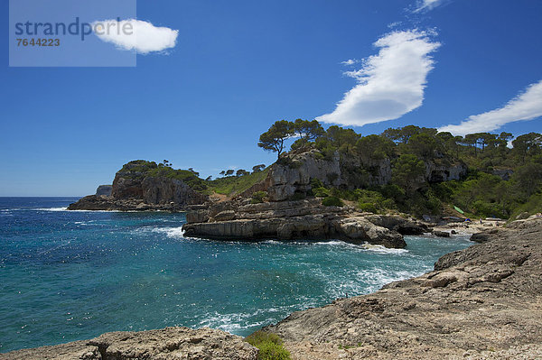 Außenaufnahme  Landschaftlich schön  landschaftlich reizvoll  Europa  Tag  Landschaft  Küste  niemand  Meer  Natur  Mallorca  Balearen  Balearische Inseln  Spanien