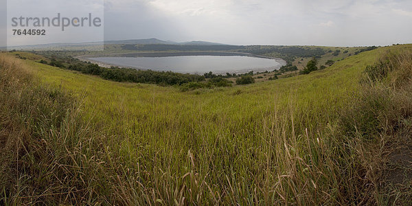 Ostafrika  Nationalpark  Landschaft  Meer  Natur  Krater  Afrika  Uganda