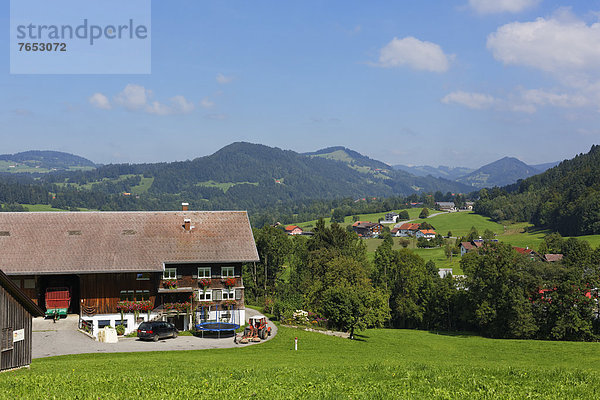 Österreich Vorarlberg Bregenzer Wald