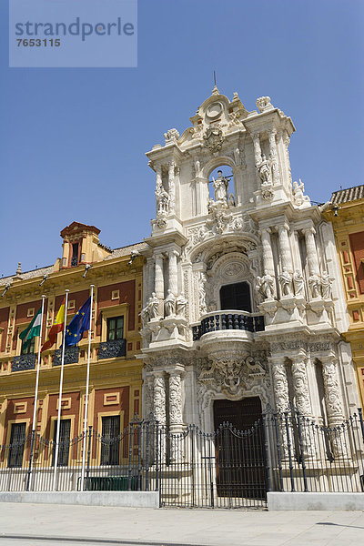 Europa  Sitzmöbel  Regierung  Sevilla  Andalusien  Sitzplatz  Spanien