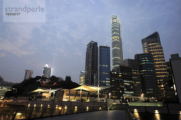 Skyline  Skylines  China  Asien  Hongkong