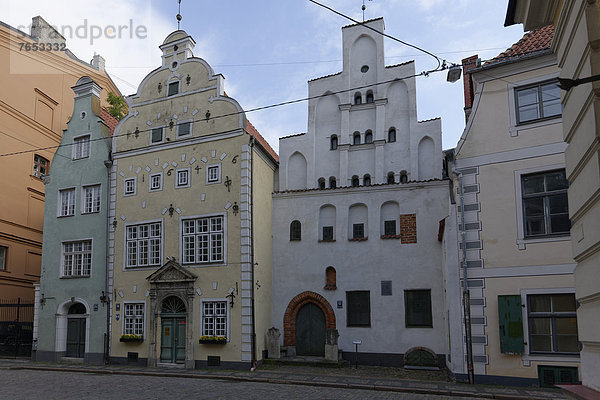 Europa Straße Stadt Geschichte Riga Hauptstadt Lettland
