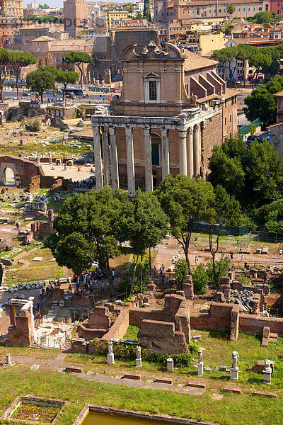 Rom  Hauptstadt  Europa  Forum Romanum  Italien