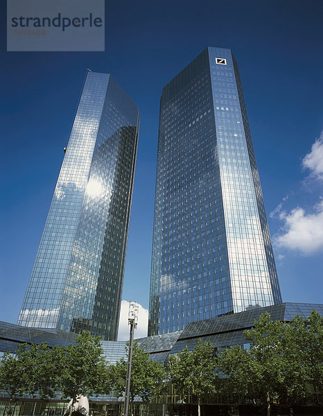 Europa  Frankfurt am Main  Deutsche-Bank-Hochhaus  Deutschland  Hessen