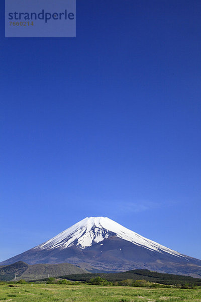 Himmel  blau  Berg  Fuji