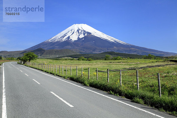 Fernverkehrsstraße  Berg  Fuji