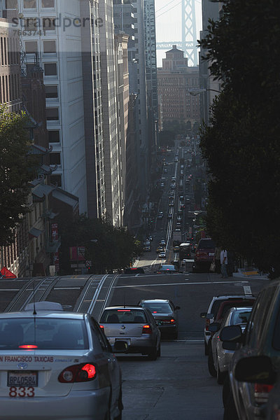 Straße in San Francisco  USA