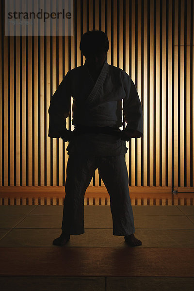 stehend  Mann  Judo