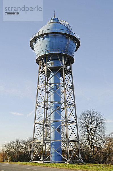 Historischer Wasserturm  Industriedenkmal  Ahlen  Münsterland  Nordrhein-Westfalen  Deutschland  Europa  ÖffentlicherGrund