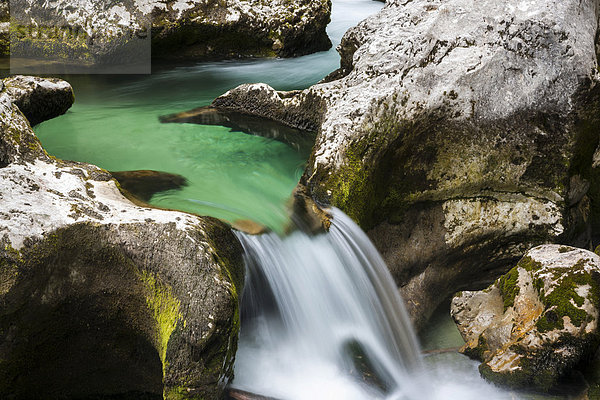 Mostnica-Klamm  Nationalpark Triglav  Slowenien  Europa