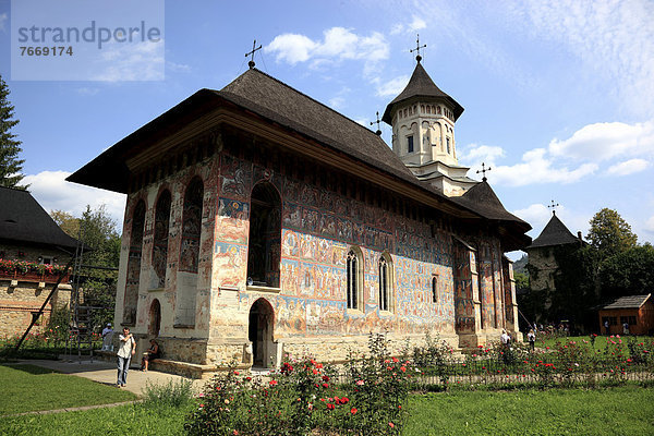 Manastirea Moldovita  Kloster Moldovita  Moldauklöster  Unesco-Weltkulturerbe  Rumänien  Europa