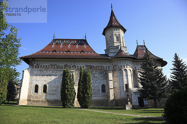 Mitropoliei  Kloster St. Gheorghe  Biserica Sf. Gheorghe Mirauiti  in Suceava  UNESCO Weltkulturerbe  Rumänien  Europa