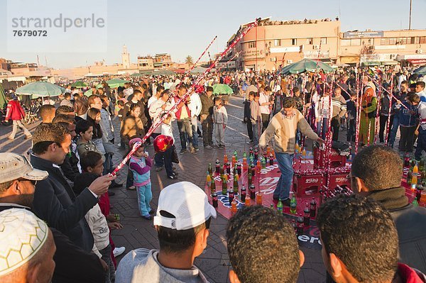 Nordafrika  Spiel  Marrakesch  Afrika  Marokko  Platz