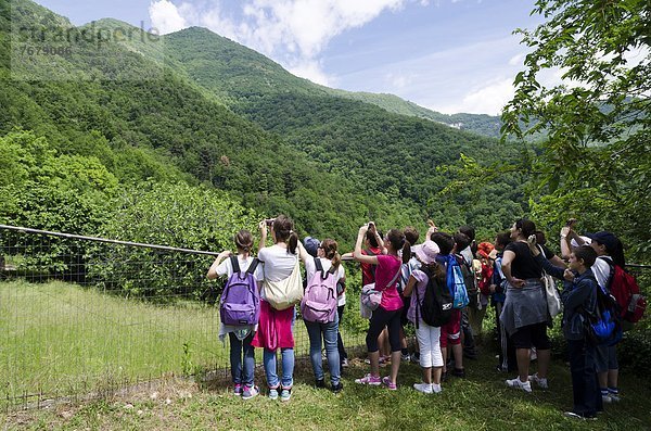 Organisation organisieren Natur Besuch Treffen trifft Student reservieren Italien Lombardei Management