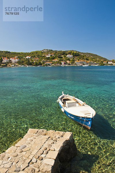 Europa Adriatisches Meer Adria Kroatien Fischerboot