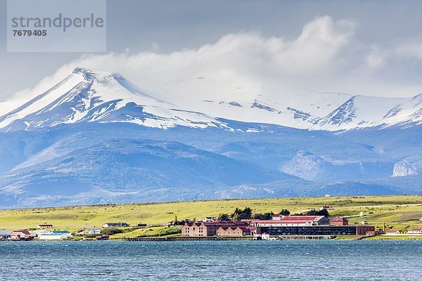 Hafen  Stadt  Chile  Patagonien  Südamerika