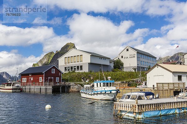 Dorsch  Europa  Stadt  Norwegen  angeln  Reine  Skandinavien