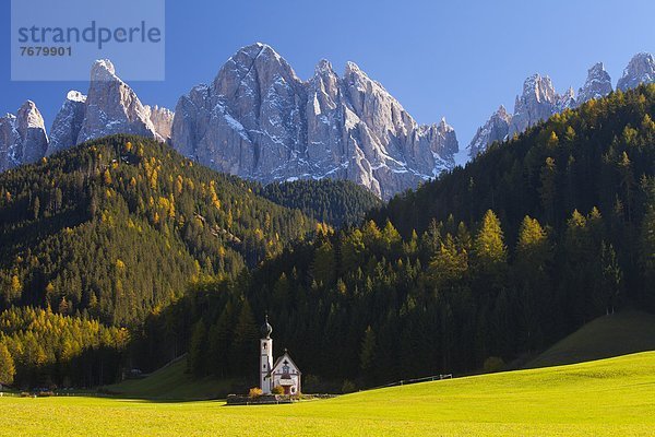 Europa  Dolomiten  Trentino Südtirol  Italien  val di funes