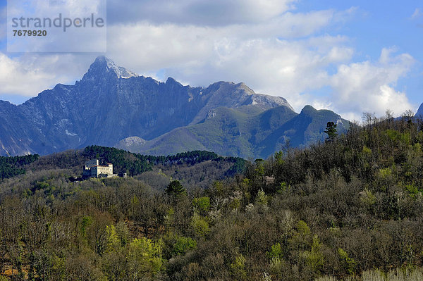 Alpen  Toskana  Italien