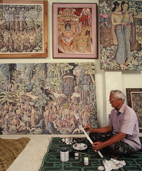 Kunst  Studioaufnahme  Südostasien  Asien  Indonesien  Ubud