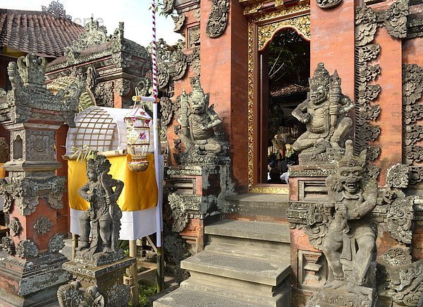 Reichtum Eingang Südostasien Asien Indonesien Ubud