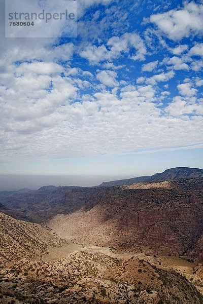 Jordan  wadi Dana reserve  the canyon                                                                                                                                                                   