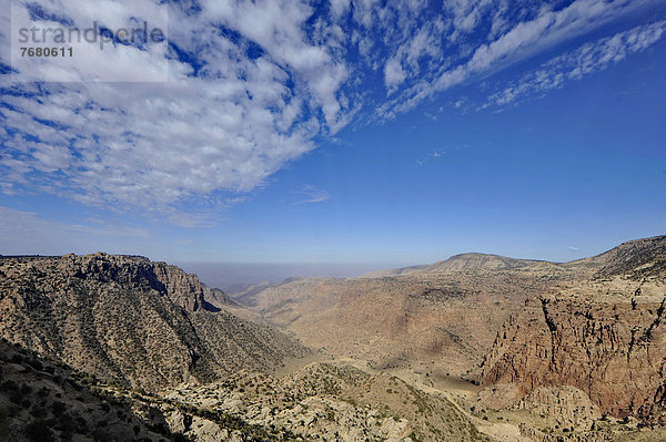 Jordan  wadi Dana reserve  the canyon                                                                                                                                                                   